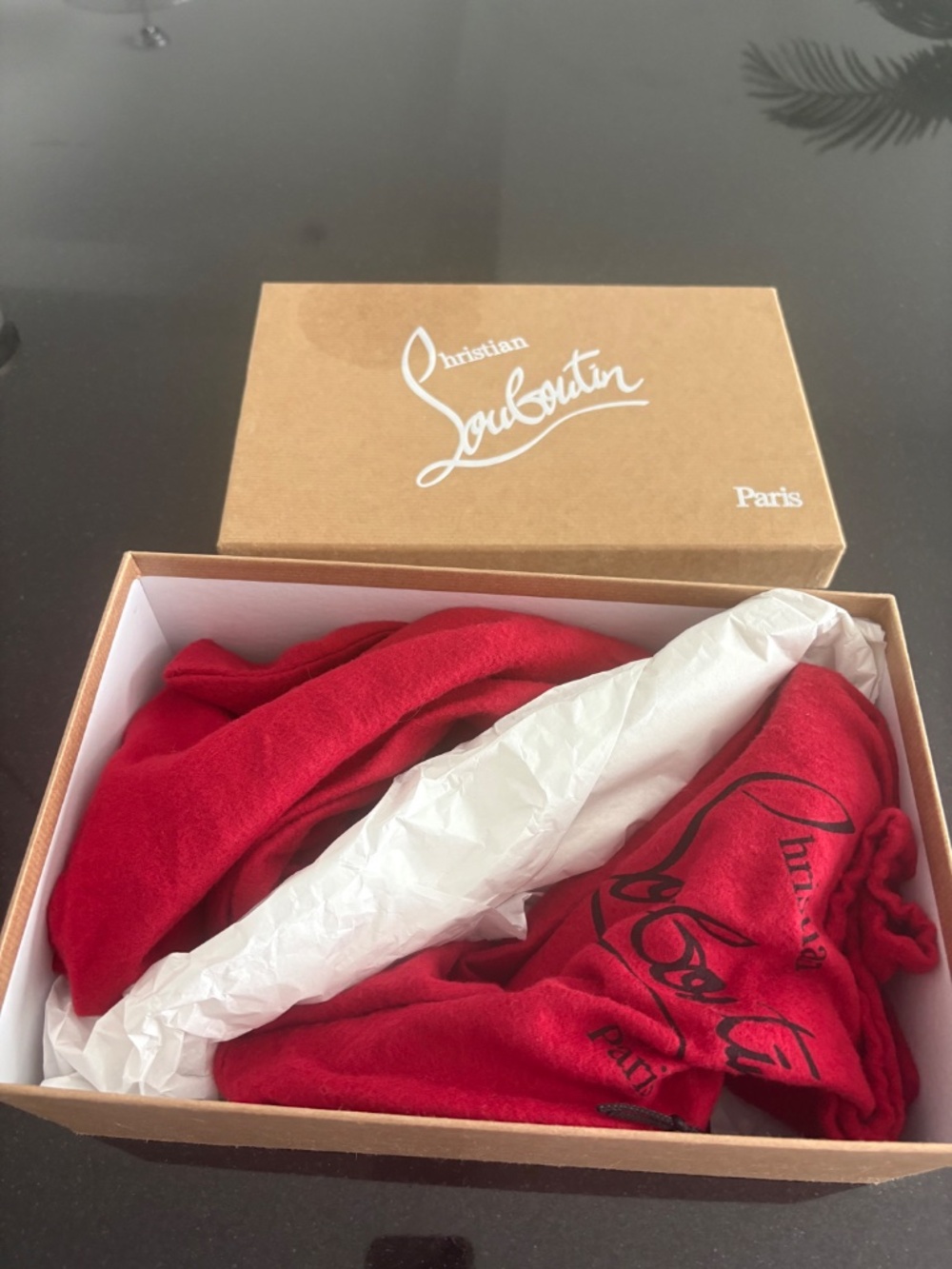 Leather high heels Christian Louboutin shoes - Picture 6 of 6